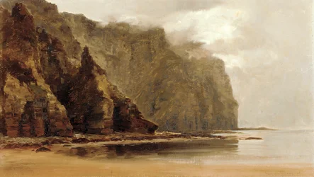Minaun Cliffs, Achill Island, County Connacht, Irland (olje på lerret)