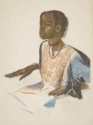 Bornu-jente (Fort Lamy), fra Dessins et Peintures d