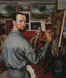 Selvportrett, 1917