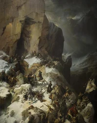 Suvorov krysser Panix-passet, 1860
