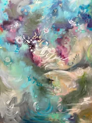 Eterisk blomsterflom