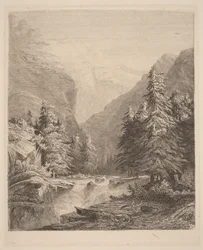 Fjellfossefall