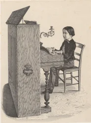Litografiske plater, 1850.
