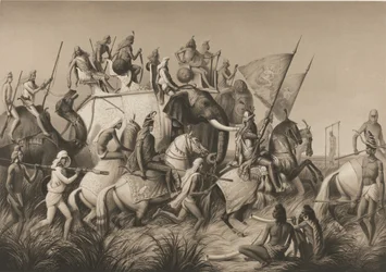 Reise gjennom India, 1845-1848