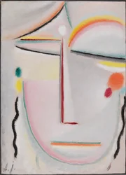 Abstrakt hode: Opplysning II, 1919.