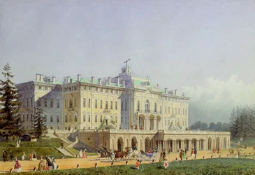 Konstantinpalasset i Strelna, 1847.