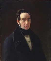 Portrett av Vladimir Ivanovich Panaev 1792-1859