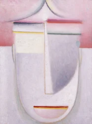 Abstrakt hode: Komposisjon nr. 2 "Winter"; Abstrakt hode: Komposisjon nr. 2 "Vinter", ca.1924