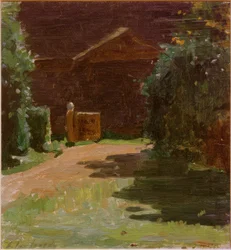 Inngang til Ansbaki Castle