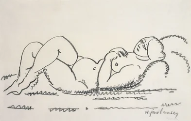 Kvinnelig akt, ca. 1912