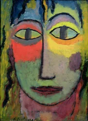 Hodet til en kvinne «Medusa», 1923