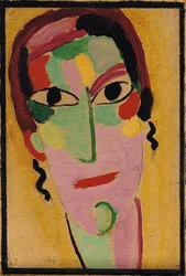 Mystical Head: Completely Awake, ca. 1917
