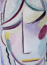 Frelserens ansikt; Heilandsgesicht, ca. 1921