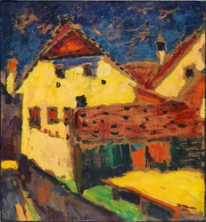 Gule hus, 1909.