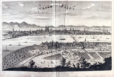Bale, Sveits, av AH Jaillot i #39;Atlas Français#39; - Paris