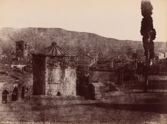 La Tour des Vents, Athene (Vindtårnet, Athen), 1851 (foto)