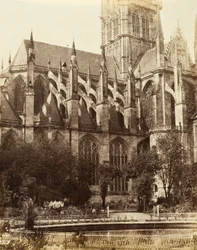 St. Oven, Rouen. 1856 (albumin sølvtrykk)