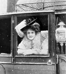 Billie Burke 1885-1970, amerikansk skuespillerinne, 1908-1909.
