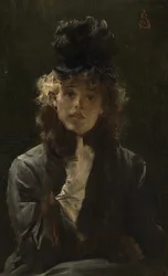 Den parisiske sfinks, ca. 1880