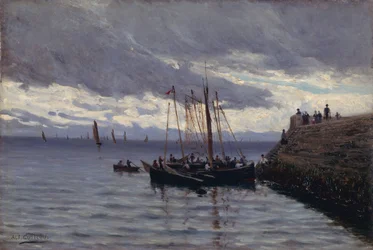 Ankomst av sardinfiskerne