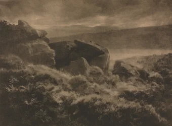 Kameraarbeid: Regn fra åsene, 1905.
