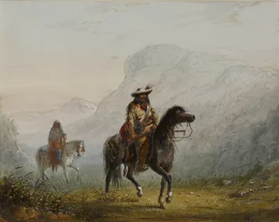 «Bourgeois» W---r og hans squaw