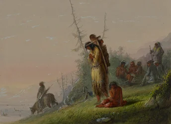 Indianernes leir