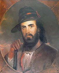 Joseph R. Walker (1798-1876) (olje på lerret)