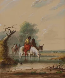 Scene ved elven «Big Sandy»