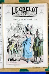Omslag til "" Le Grelot"", nummer 67, Satirical in Colors