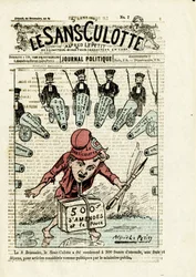 Illustrasjon til omslaget til Le Sans-culotte, nr. 7