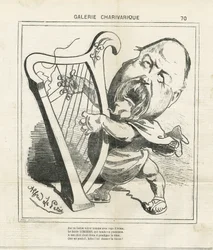 Illustrasjon av Alfred Le Pete (1841-1909) i Le Charivari