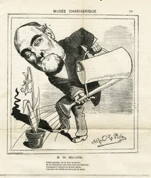 Illustrasjon av Alfred Le Pete (1841-1909) i Le Charivari