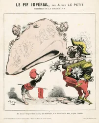 The Charge (1870), nummer 6, satirisk i farger