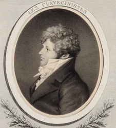 Portrett av pianist og komponist Daniel Steibelt 1765-1823.