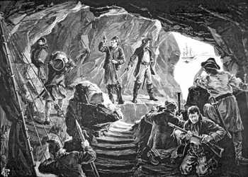 Smuglerhulen (litho)