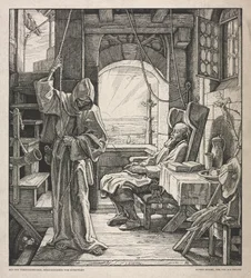 Dance of Death: Death as a Friend, 1850.
