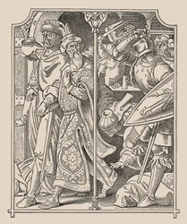 Nibelungen. Etzel og Kriemhild, 1840-1841.