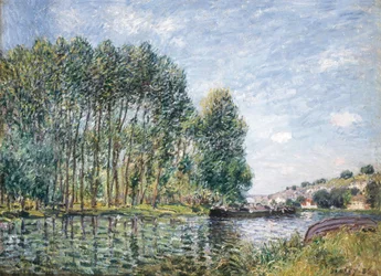 Loing-svingen i Moret