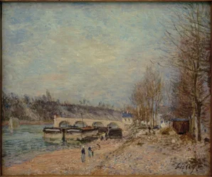 Saint-Mammès - Grått vær