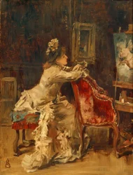A.Stevens, Waiting eller The Atelier