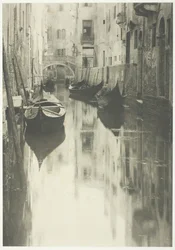 En venetiansk kanal, 1894, trykt 1897.