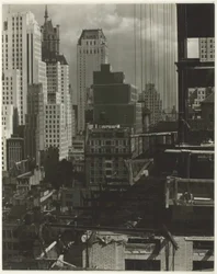 Fra mitt vindu på et amerikansk sted, nord, 1931.