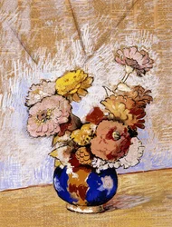 Stilleben med blomster; Stilleben med blomster