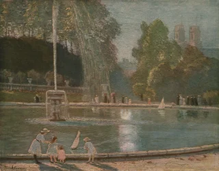 La Fontaine, slutten av det 19.-begynnelsen av det 20. århundre, ca 1930.