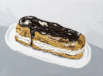 Maling av sjokolade-eclair