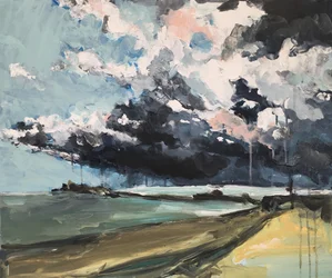 Storm over kysten