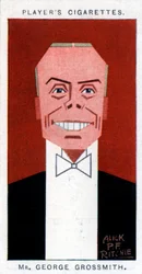 George Grossmith Junior , britisk skuespiller, manager og dramatiker, 1926.