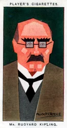 Rudyard Kipling , britisk forfatter og poet, 1926.