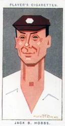 Sir Jack Hobbs , britisk cricketspiller, 1926